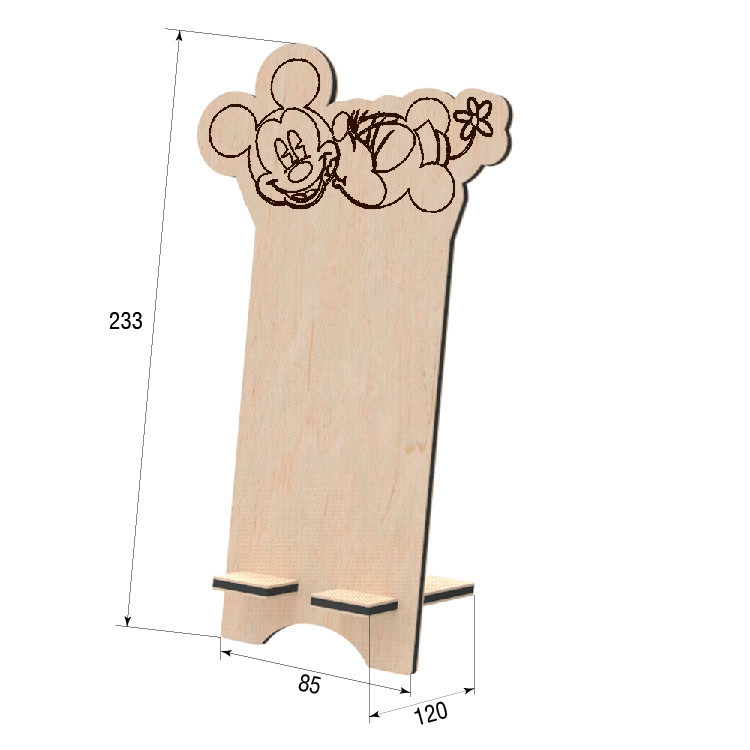 Підставка під телефон EKOSTAR Mickey 1 Київ - фото 3