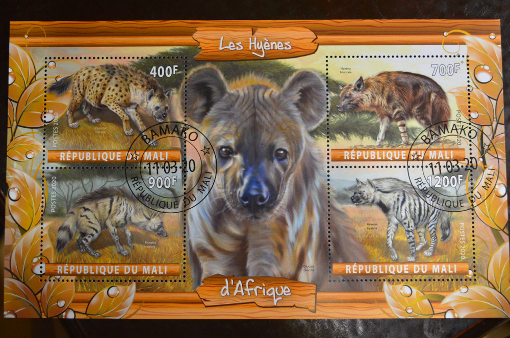 Мали. Марки. Фауна. Блок. 2020 год (В-2) Полтава - изображение 1