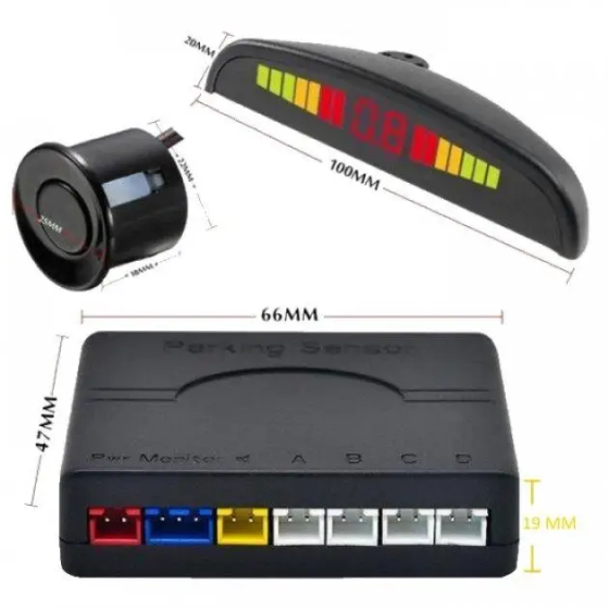 Парктроник P400 на 4 датчика парковки Киев