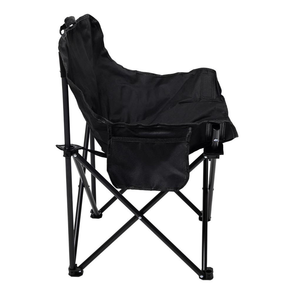 Крісло розкладне туристичне 47х58х70 см з кишенею Чорне SJ-0056-1 Коломия - фото 3