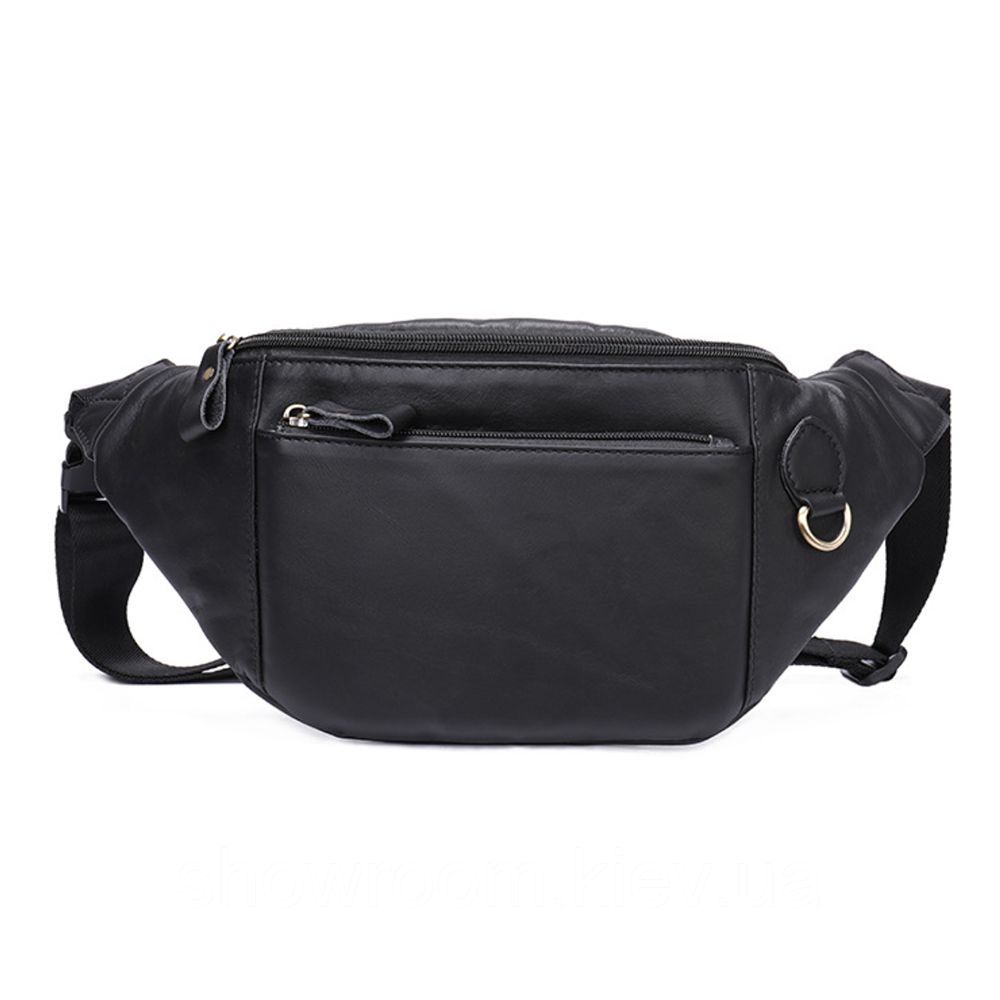 Мужская сумка на пояс и на грудь из натуральной кожи, слинг, бананка Leather Collection (8839) Киев - изображение 4