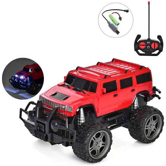 Дитяча машинка на радіокеруванні "Джип" 512A(Red) червоний, 1:16 Вінниця