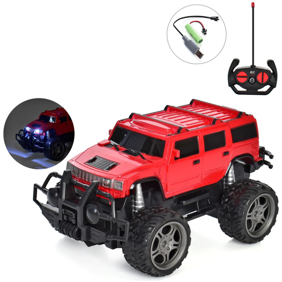 Дитяча машинка на радіокеруванні "Джип" 512A(Red) червоний, 1:16 Вінниця - фото 3