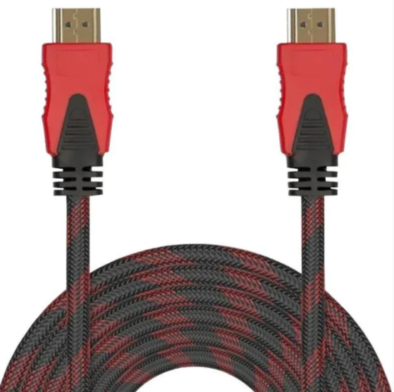 Кабель HDMI на HDMI 5 метра 1.4V Тканевая оплетка - 1369 Днепр