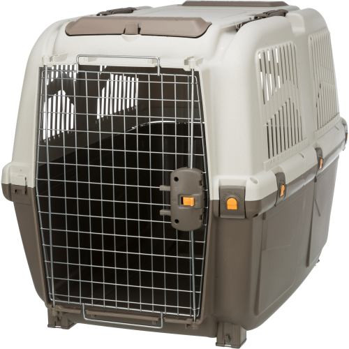 Контейнер-переноска Trixie для собак Skudo 6 весом до 40 кг. коричневая пластик размер M-L 63x70x92 см Киев - изображение 1