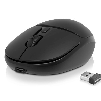 Мышка REAL-EL RM-335W Wireless Black (EL123200055) Винница - изображение 8