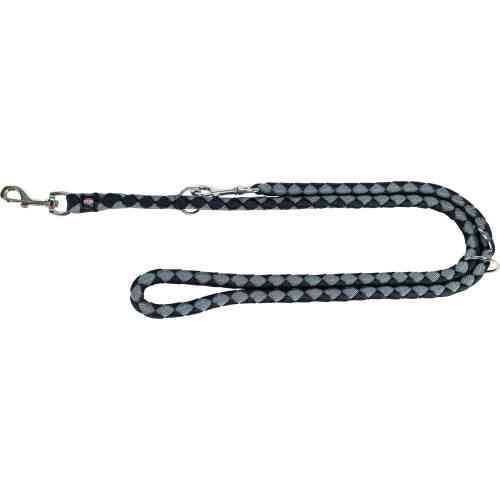 Повідок Trixie Каво регульований L–XL 2,00 м х 18 мм чорний-графіт Київ