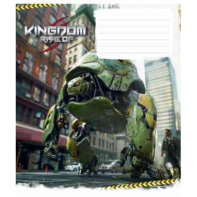 Зошит Школярик Animals transformers 18 аркушів клітинка (018-3467K) Вінниця