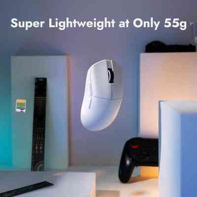 Мышка Lemokey G1 USB-A/USB-C/Wireless 8K White (G1-A2) Винница