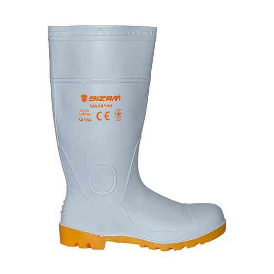 Sizam чоботи гумові робочі захисні, розмір 40, Baltimore White 36307 Рівне