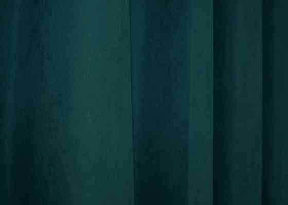 Комплект коротких штор VR-Textil Микровелюр Petek № 1494ш Изумрудный 140х170 см 2 шт (35-0222) Киев