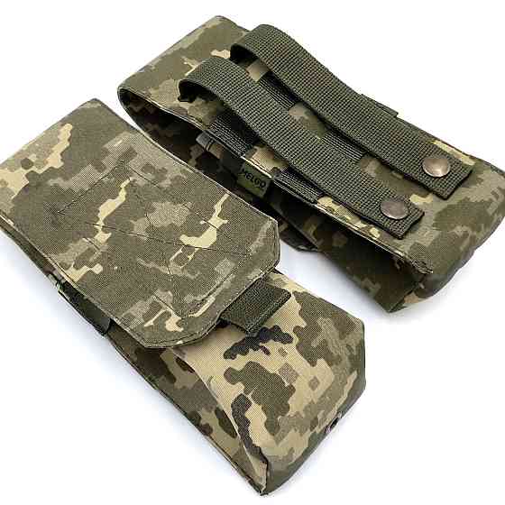 Підсумок на два магазини АК-2 Пиксель ММ-14 (olive) Oxford 1000D Molle закритий Запоріжжя