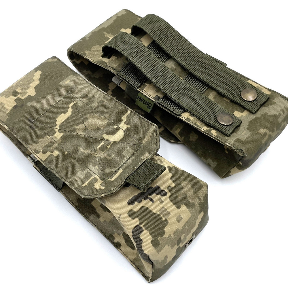Підсумок на два магазини АК-2 Пиксель ММ-14 (olive) Oxford 1000D Molle закритий Запоріжжя - фото 6