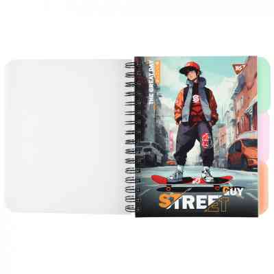 Блокнот Yes А5 Street guy 144 аркуша пластикова обкладинка (681960) Вінниця