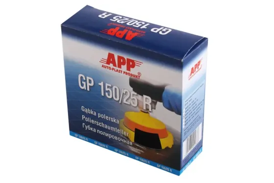Круг поліровальний GP150/25R APP на липучці чорний (м’якший) Вінниця