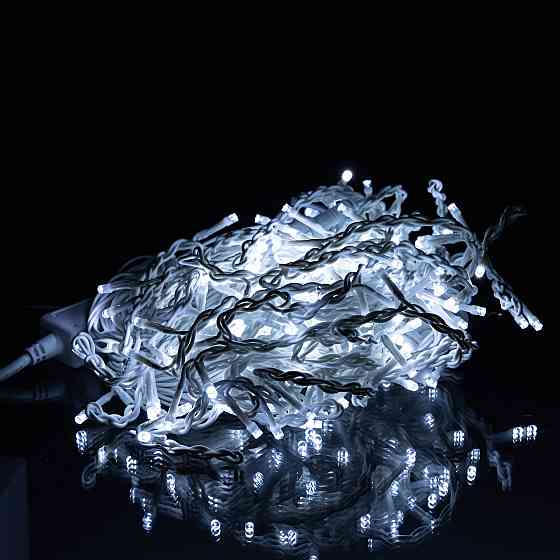 Вулична гірлянда Бахрома 12 м 200 LED білий провід Білий 12MWW Коломия
