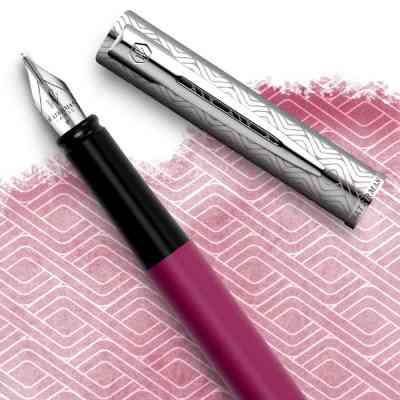 Ручка перьевая Waterman ALLURE Deluxe Pink CT FP F (13 402) Винница