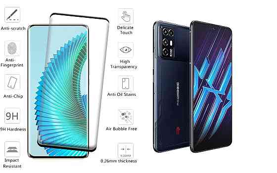 Захисне скло HyperGlass Pro для NUBIA RED MAGIC 6R, Red Magic 6S Pro – максимальна чутливість та захист Київ