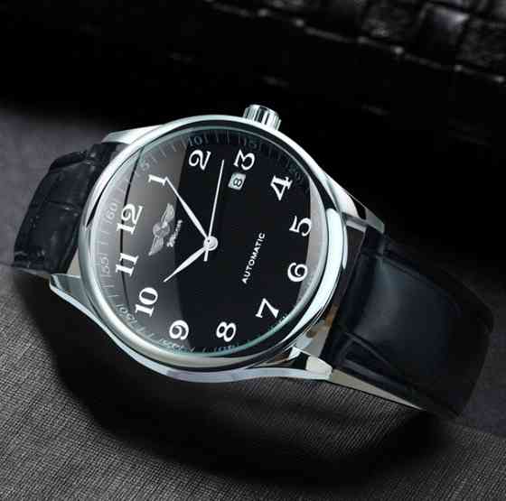 Часы мужские механические Winner Handsome Leather (2 ремешка) Винница