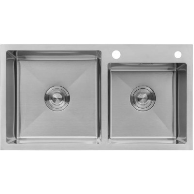 Мойка кухонная Kroner Geburstet-7843ZHM (CV022805) Винница - изображение 8