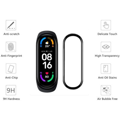 Скло захисне Drobak Xiaomi Mi Smart Band 6 (313136) Вінниця - фото 2