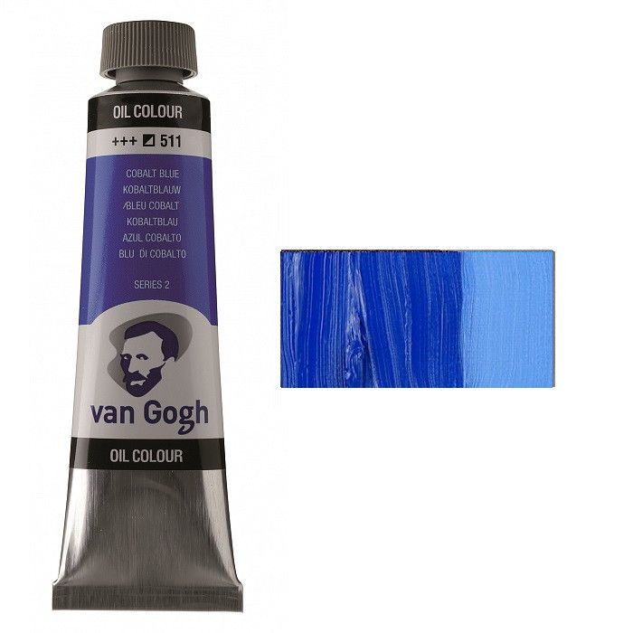 Фарба олійна VAN GOGH (511) Кобальт синій 40 мл Royal Talens Київ - фото 1