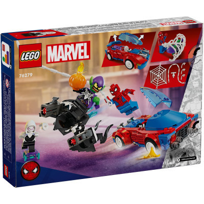 Конструктор LEGO Super Heroes Автомобиль для гонок Человека-Паука и Зеленый Гоблин с ядом Венома 227 деталей (76279) Винница - изображение 7