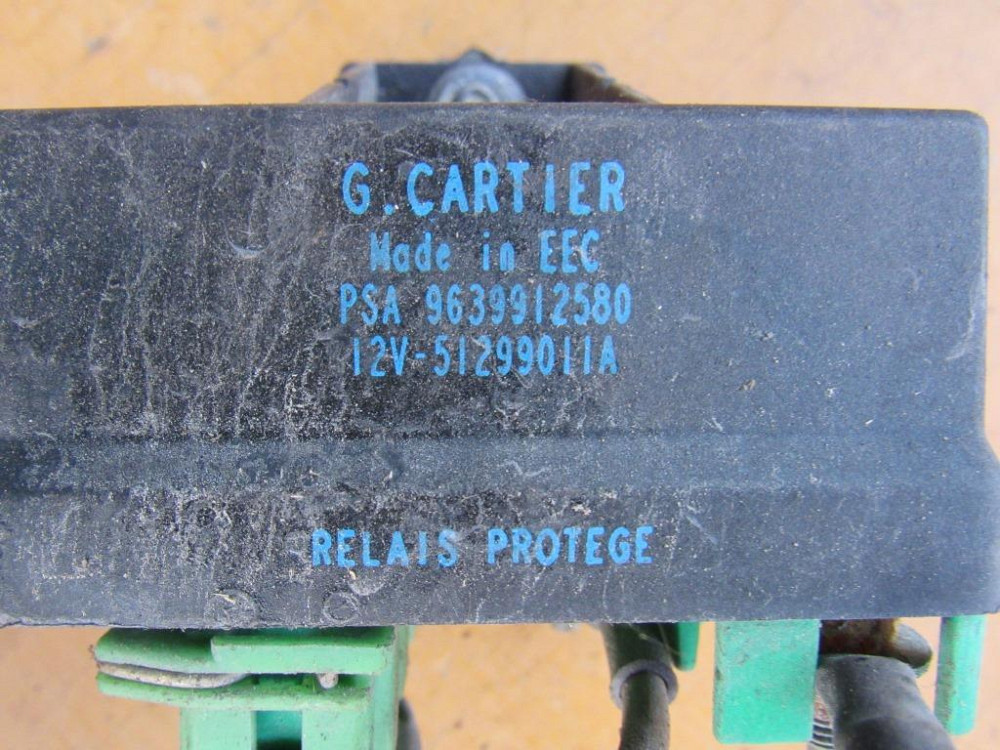 Реле свічок розжарювання Peugeot Expert 1.9 d / 2.0 hdi 1996-2006 (9639912580) Ковель - изображение 2