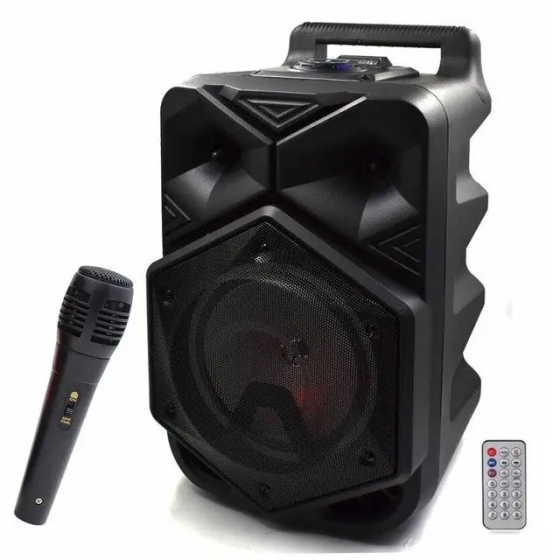 Портативна Bluetooth колонка валіза BT-1778 (Чорна) Вінниця