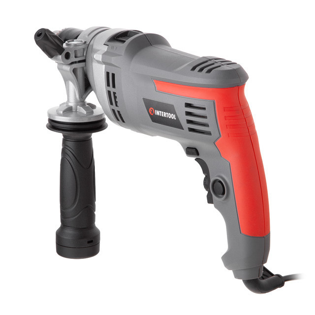 Дриль ударнийINTERTOOL DT-0121 , 0,95 кВт, 2800 об/хв, 1,5-13 мм, реверс - електродриль з регулюванням обертів Львів - фото 5