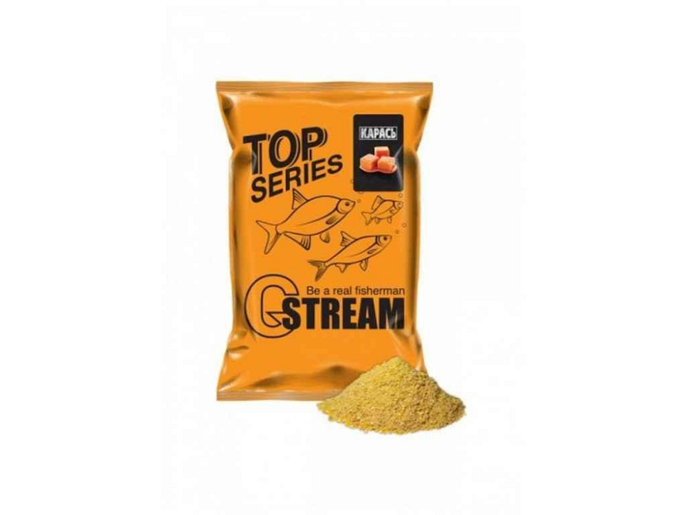 Принада TOP Series КАРАСЬ (карамель) 1 кг. ТМ G.STREAM Solmir Киев - изображение 1