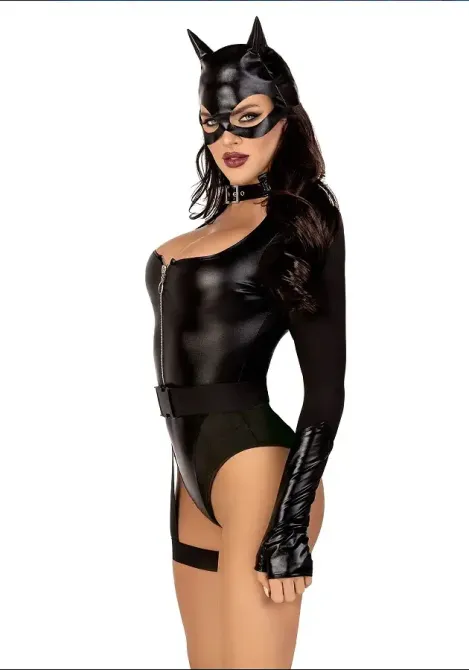 Еротичний костюм кішечки Leg Avenue Fierce Feline M Львов - изображение 3