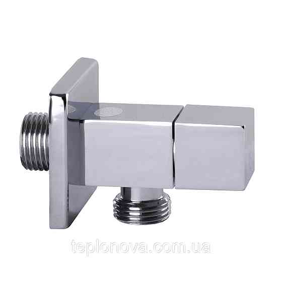 Кран напівобертовий кутовий SOLOMON 1/2"х1/2" CUBE 7078 Чернівці