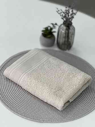 Махровое полотенце IDEAL TEXTILE Легкий бриз 70х140 см 450 г/м2 100% хлопок Бежевий Черновцы