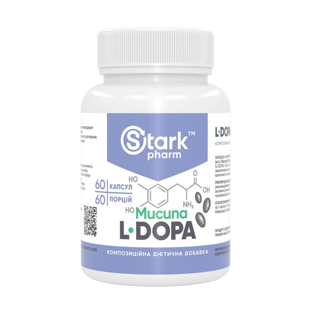 L-Dopa Mucuna 400 мг 60caps Луцьк - фото 1