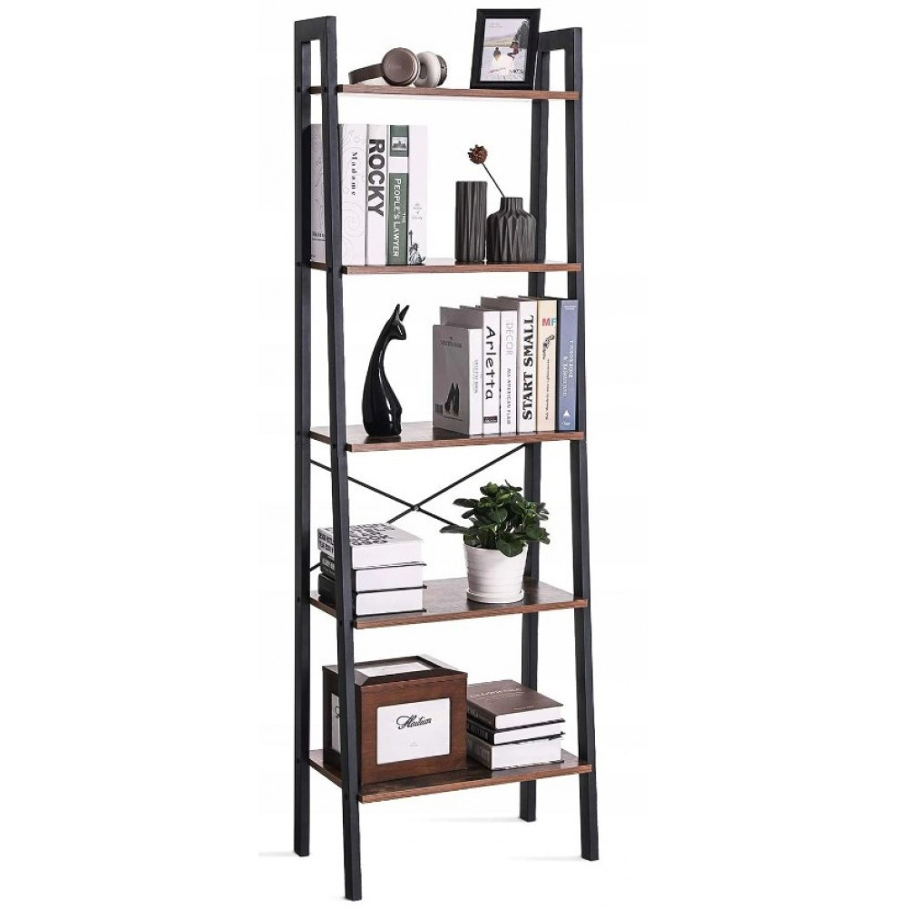 Стеллаж этажерка металлический лофт 56 см Bonro B-111 Киев - изображение 2