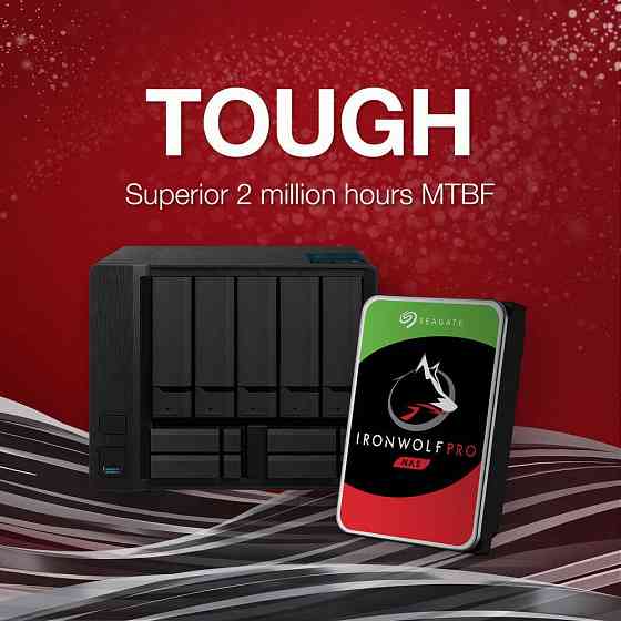 Накопичувач HDD SATA 6.0TB Seagate IronWolf Pro 7200rpm 256MB (ST6000NT001) 3.5" Харків