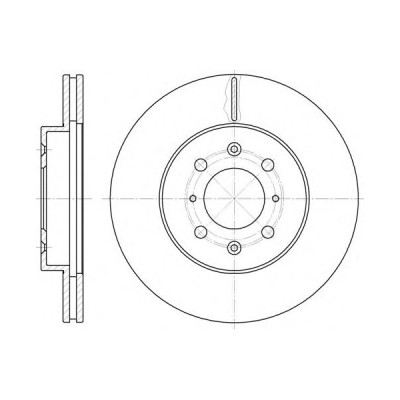 Тормозной диск Profit 5010-0492 Винница - изображение 1