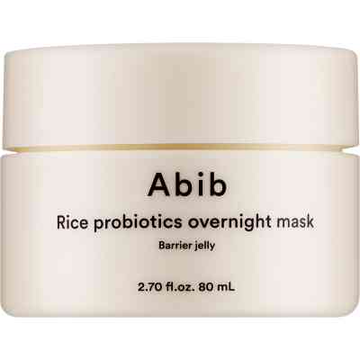 Маска для обличчя Abib Rice Probiotics Overnight Mask Barrier Jelly 80 мл (8809750460940) Вінниця