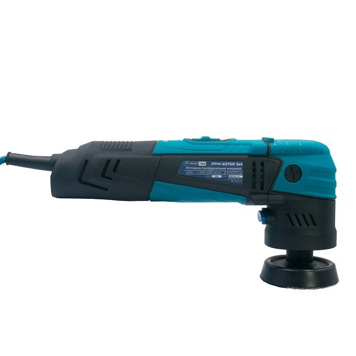 Мощная полировальная роторная машина PROFI-TEC PPM-607SR SET : 600 Вт, диски 30/50/75 мм Киев - изображение 5