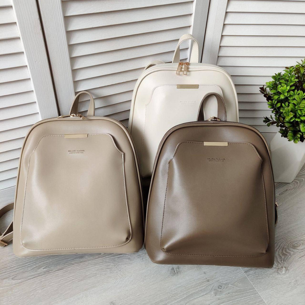 Брендовый женский рюкзак-сумка. Женский маленький брендовый рюкзак-сумка 707 Киев - изображение 9