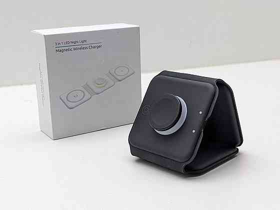 Безпровідна зарядка 3 в 1 W07-1 15W Луцк