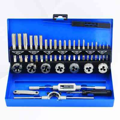 Набор инструментов Werk метчиков и плашек 32 ед. (рымачи 2шт., резьбомер, отвертка) (122733) Винница