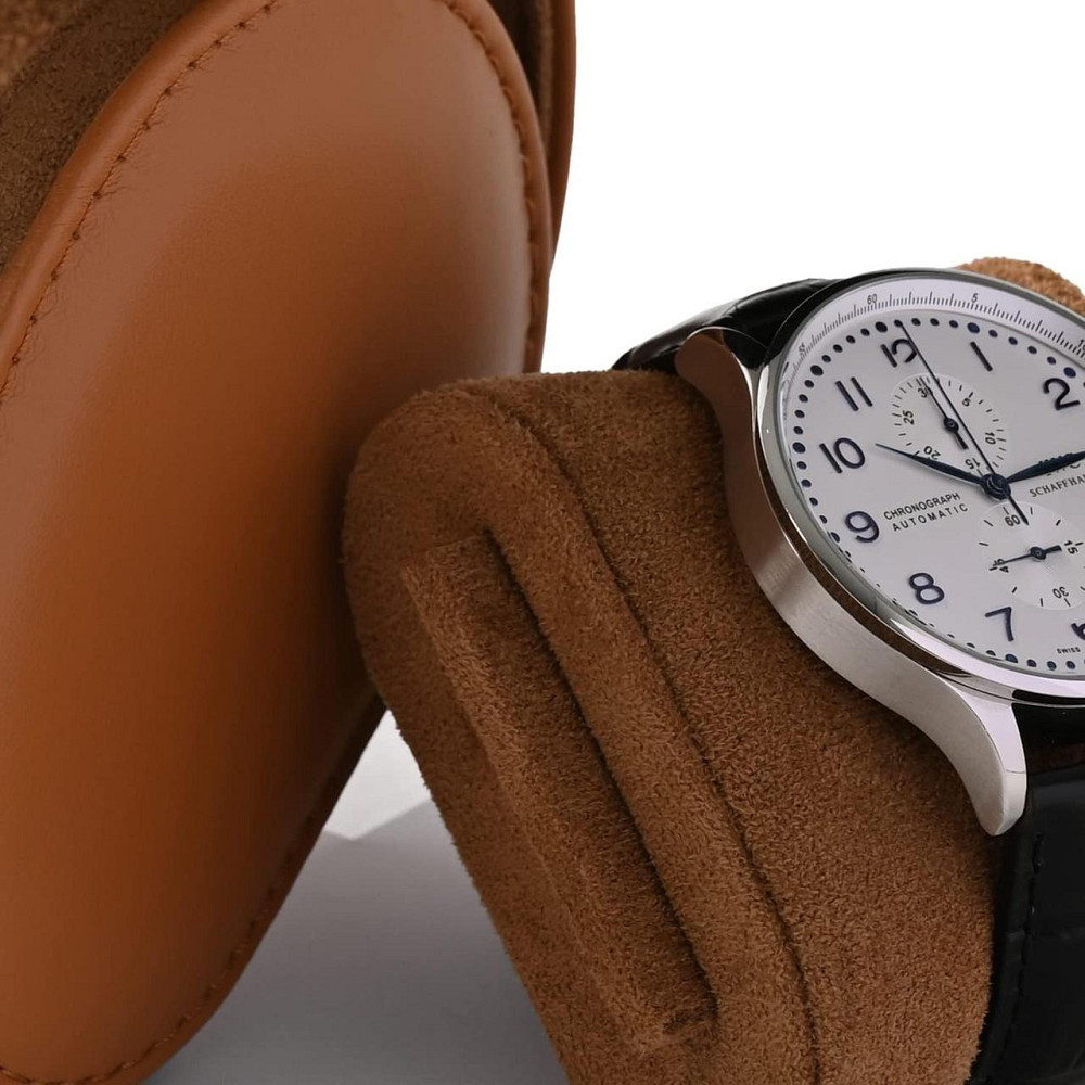 Органайзер для зберігання годинників на 3 штуки Oirlv, кейс футляр чохол коричневий для браслетів три слоти Київ - фото 5