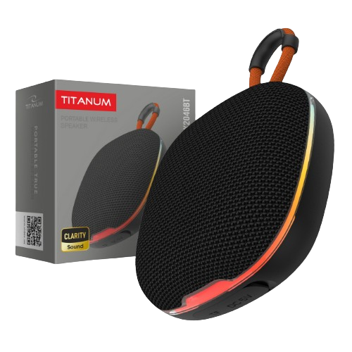 Портативна колонка TITANUM SPK2046BT 5W RGB Black Житомир - изображение 1