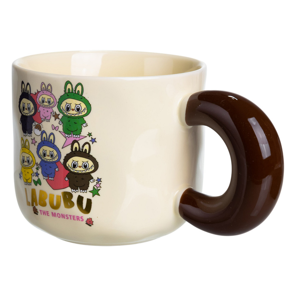 Yiwu Чашка порцелянова Labubu The Monsters 400 (мл) подарункова кружка прикольна чашка для діте Коломия - фото 4