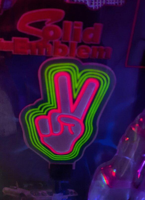 Підсвічування 493 рука NEON 4 реж(під скло/скотч/прикурюв.) Вінниця - фото 1