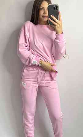 Костюм спортивний жіночий трикотажний Рожевий M/L Харків