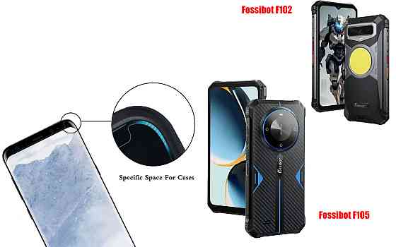Захисне скло HyperGlass Pro для Fossibot F102, Fossibot F105 – максимальна чутливість та захист Київ