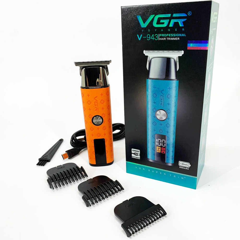 Электрическая машинка для стрижки бытовая VGR, Машинка-триммер 3 в 1 для стрижки волос FN-84 Львов - изображение 19
